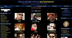 Desktop Screenshot of fullspectrumeyewear.com